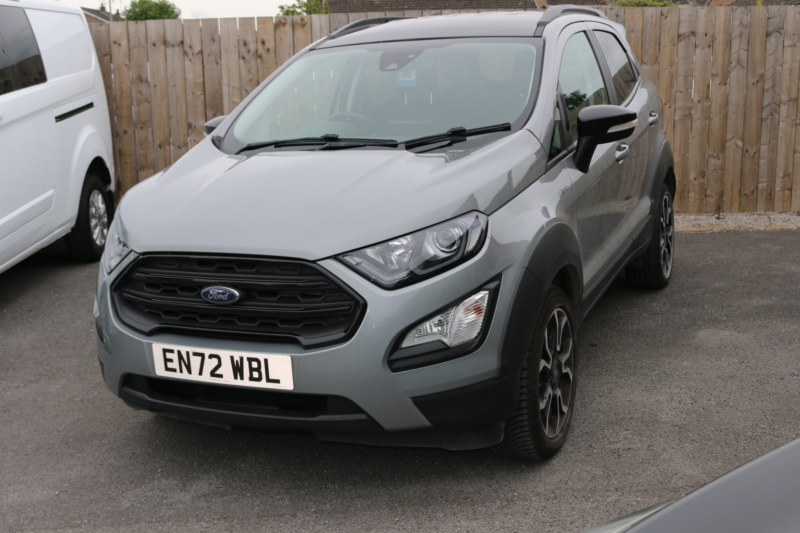 2023 Ford Ecosport 1.0 Ecosport Active 5 Door 1.0l Ford Ecoboost 125ps Fwd 6 Speed Manual in Silver — image 1