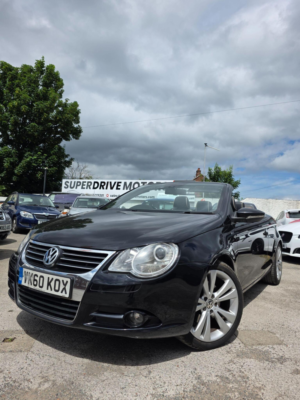 2010 Volkswagen Eos 2.0 Tdi Cr Individual Cabriolet DSG Euro 5 2dr in Black — image 2
