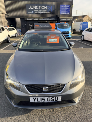 2015 SEAT Leon 1.6 Tdi Se in Grey — image 3