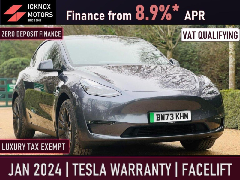 2024 Tesla Model Y (dual Motor) Long Range Auto 4wde 5dr in Grey — image 1