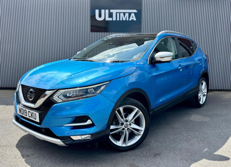 2019 Nissan Qashqai 1.3 Dig-T N-Motion Euro 6 (s/s) 5dr in Blue — image 1
