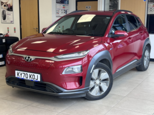 2020 Hyundai Kona Kona Ev Prem Se 64 Kwh My20 in Red — image 3