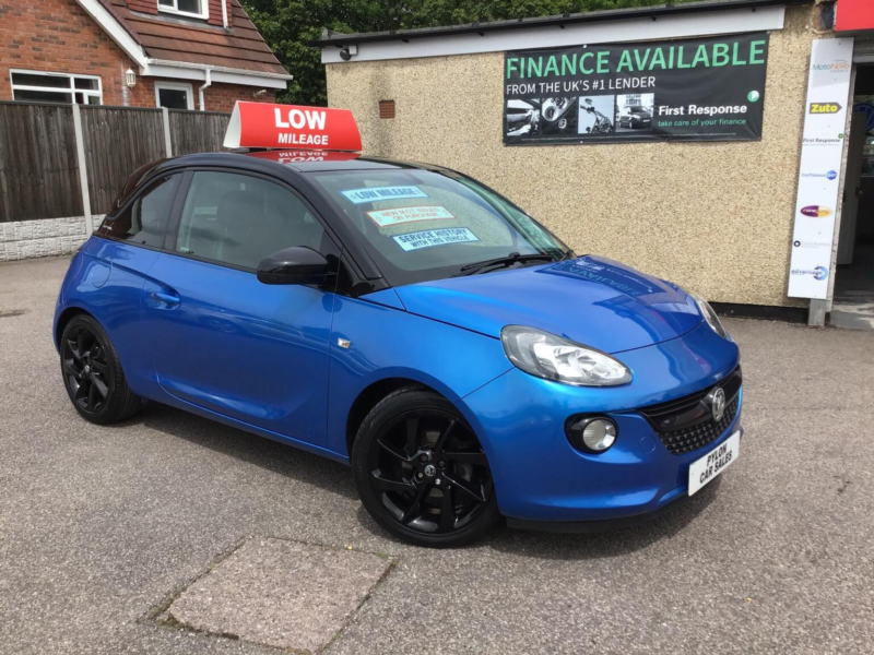2017 Vauxhall Adam 1.2i Ecoflex Energised Euro 6 (s/s) 3dr in Blue — image 1