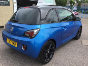 2017 Vauxhall Adam 1.2i Ecoflex Energised Euro 6 (s/s) 3dr in Blue — image 3