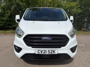 2021 Ford Transit Custom 2.0 320 Ecoblue Trend L1 H1 Euro 6 (s/s) 5dr in White — image 2