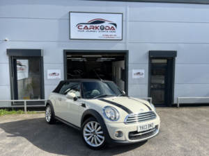 2013 MINI Convertible 1.6 Cooper D Convertible in White — image 2