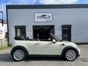 2013 MINI Convertible 1.6 Cooper D Convertible in White — image 3