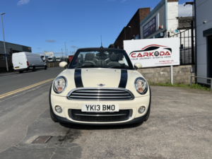 2013 MINI Convertible 1.6 Cooper D Convertible in White — image 6