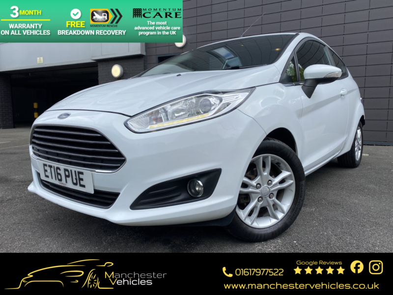 2016 Ford Fiesta 1.25 Zetec in White — image 1