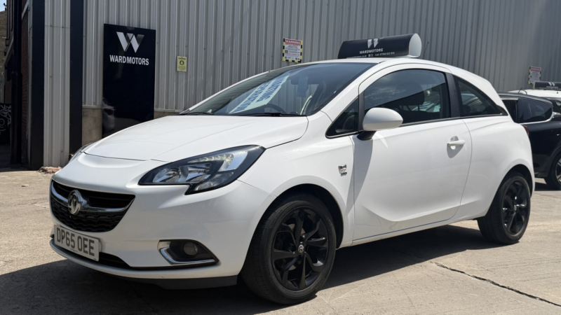 2015 Vauxhall Corsa 1.4 I Ecoflex Sri White 3dr Low Tax+cruise+dab+privacy in White — image 1