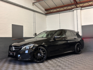 2015 Mercedes-Benz C Class 2.1 C250d Amg Line (premium Plus) Estate 5dr Diesel 7g-Tronic+ Euro 6 (s/s) (204 Ps) in Black — image 2