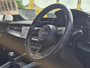 2021 Audi A3 1.5 Tfsi 35 S Line Sportback 5dr Petrol Manual Euro 6 (s/s) (150 Ps) in White — image 3