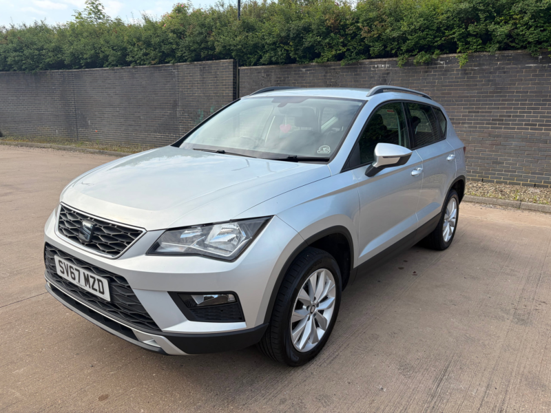 2017 SEAT Ateca 1.4 Ecotsi Se SUV 5dr Petrol Manual Euro 6 (s/s) (150 Ps) in Silver — image 1
