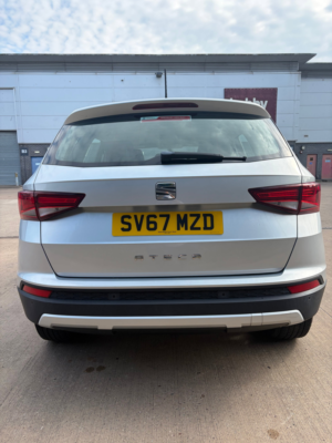 2017 SEAT Ateca 1.4 Ecotsi Se SUV 5dr Petrol Manual Euro 6 (s/s) (150 Ps) in Silver — image 4