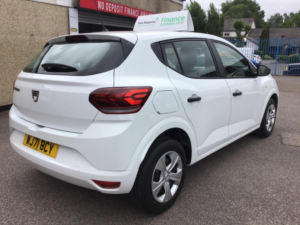 2021 Dacia Sandero 1.0 Tce Essential Euro 6 (s/s) 5dr in White — image 3
