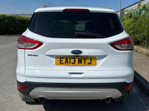 2013 Ford Kuga 2.0 Tdci Titanium X AWD Euro 5 5dr in White — image 4