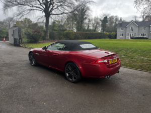 2012 Jaguar Xkr 5.0 V8 Supercharged Convertable,red/black Leather,sat Nav And More.fsh in Red — image 6
