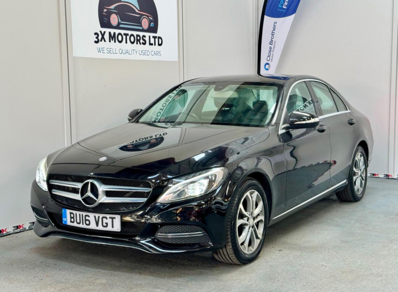 2016 Mercedes-Benz C Class 2.1 C250d Sport 7g-Tronic+ Euro 6 (s/s) 4dr in Black — image 1