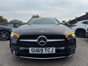 2019 Mercedes-Benz Cla 1.3 Cla200 Amg Line Coupe 7g-Dct Euro 6 (s/s) 4dr in Black — image 3