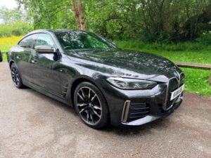 2022 BMW I4 M50 83.9kwh Gran Coupe Auto 4WD 5dr in Black — image 3
