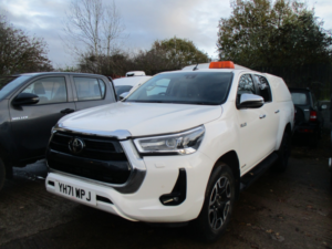 2021 Toyota Hilux 2.8 D-4d Invincible in White — image 2