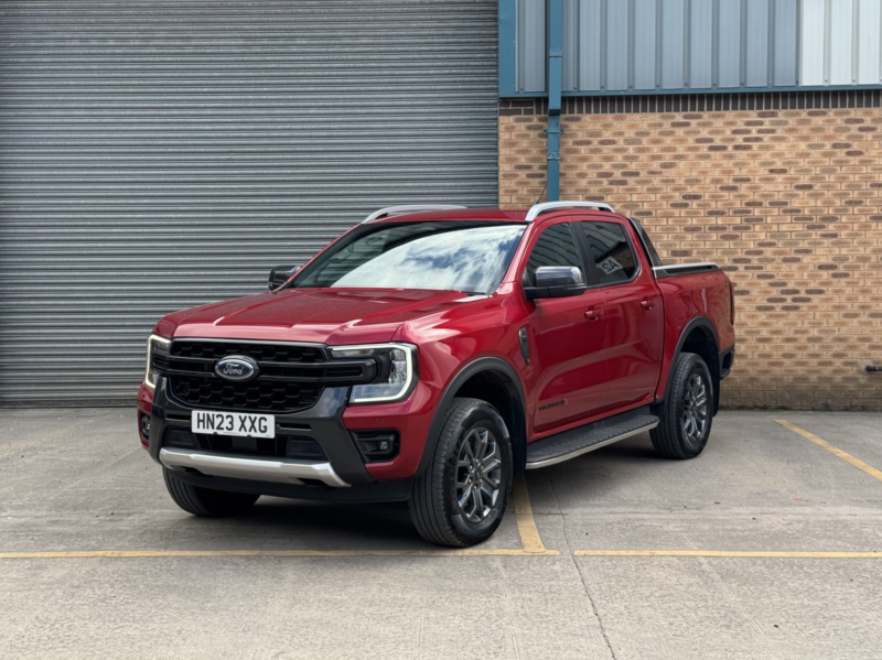 2023 Ford Ranger 2.0 Ranger P703 Wildtrak Double Cab 2.0l Ecoblue 205ps 4WD Ft 10 Speed Automatic in Red — image 1