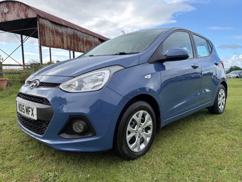2015 Hyundai I10 1.2 Se Auto Euro 5 5dr in Blue — image 1