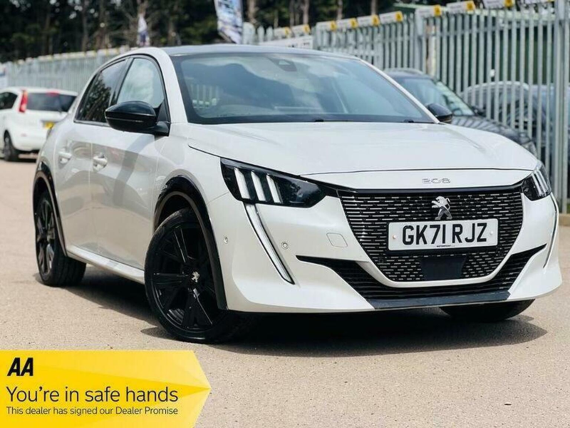 2021 Peugeot 208 1.2 Puretech Gt Premium Euro 6 (s/s) 5dr in White — image 1