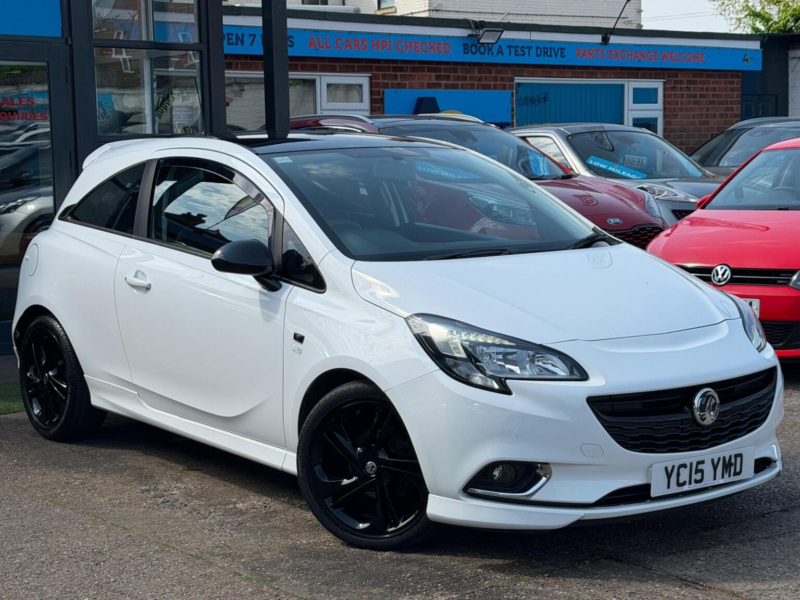 2015 Vauxhall Corsa 1.4i Ecotec Limited Edition Euro 6 3dr in White — image 1