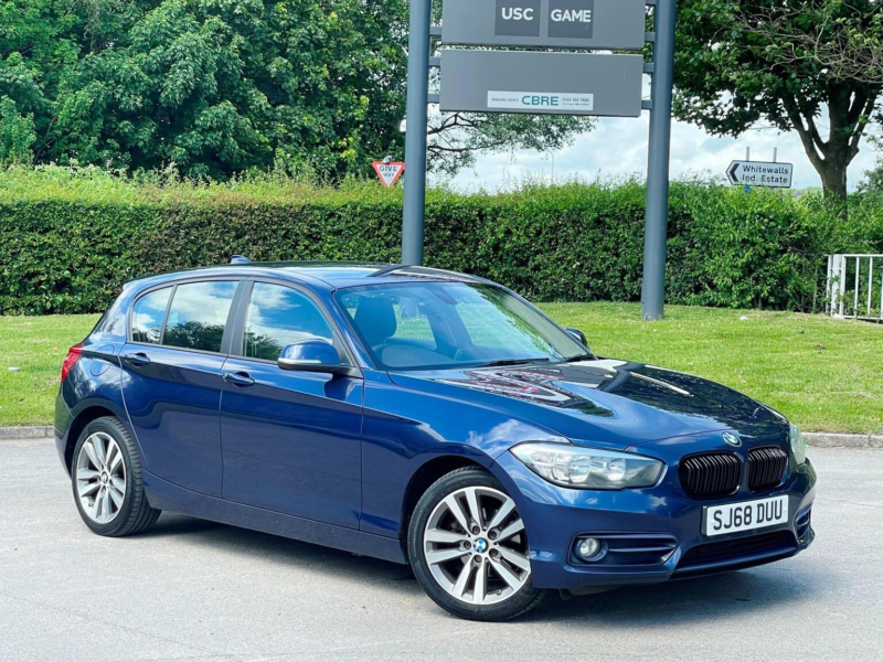 2019 BMW 1 Series 1.5 116d Sport Euro 6 (s/s) 5dr in Blue — image 1