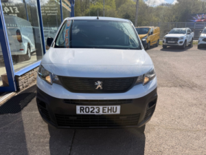 2023 Peugeot Partner 1.5 Bluehdi 1000 Professional Premium + Standard Panel Van 5dr Diesel Manual Swb Euro 6 100 Bhp in White — image 2