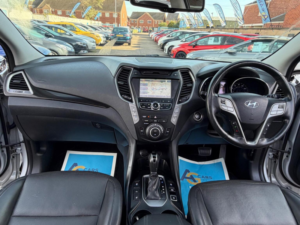 2016 Hyundai Santa Fe 2.2 Crdi Premium Se Auto 4WD Euro 5 5dr (7 Seat) in Grey — image 2