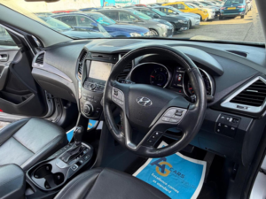 2016 Hyundai Santa Fe 2.2 Crdi Premium Se Auto 4WD Euro 5 5dr (7 Seat) in Grey — image 3