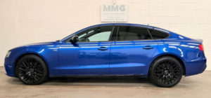 2015 Audi A5 3.0 Tdi V6 Black Edition Plus Sportback S Tronic Quattro Euro 6 (s/s) 5dr in Blue — image 3