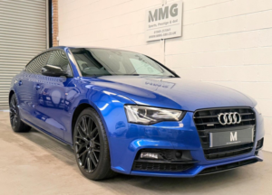 2015 Audi A5 3.0 Tdi V6 Black Edition Plus Sportback S Tronic Quattro Euro 6 (s/s) 5dr in Blue — image 5