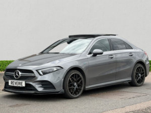 2020 Mercedes-Benz A-Class 1.3 A250e 15.6kwh Amg Line (premium Plus 2) Saloon 4dr Petrol Plug-In Hybrid 8g-Dct Euro 6 (s/s) (218 Ps) in Grey — image 3