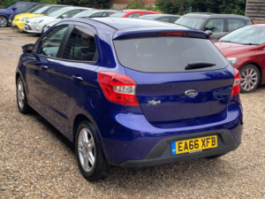 2016 Ford Ka+ 1.2 Ti-Vct Zetec Euro 6 5dr in Blue — image 4