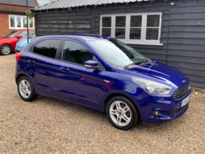 2016 Ford Ka+ 1.2 Ti-Vct Zetec Euro 6 5dr in Blue — image 5