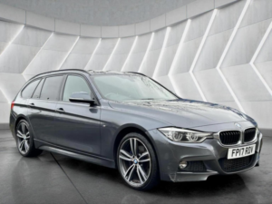 2017 BMW 3 Series 2.0 320d M Sport Touring Auto Xdrive Euro 6 (s/s) 5dr in Grey — image 4