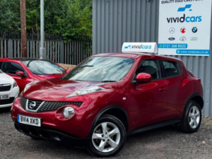 2014 Nissan Juke 1.6 Visia Euro 5 5dr in Red — image 2