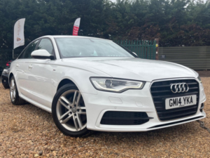 2014 Audi A6 Saloon 2.0 Tdi Ultra S Line Euro 6 (s/s) 4dr in White — image 3