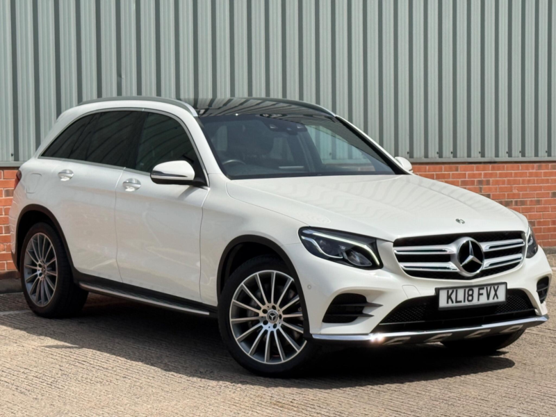 2018 Mercedes-Benz Glc 2.1 Glc250d Amg Line (premium) G-Tronic+ 4matic Euro 6 (s/s) 5dr in White — image 1