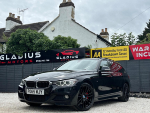2015 BMW 3 Series 2.0 320d M Sport Touring Xdrive Euro 5 (s/s) 5dr in Black — image 3