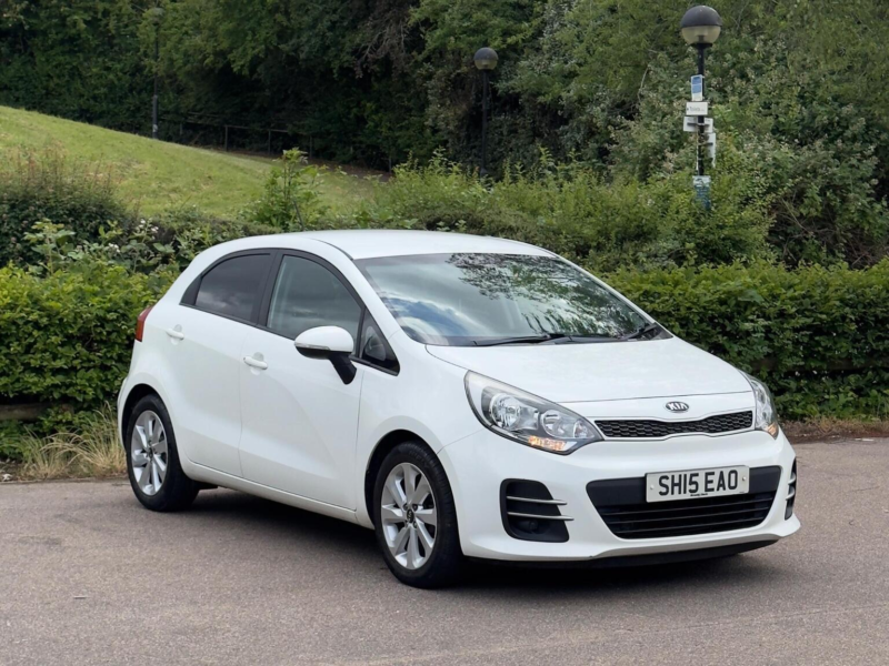 2015 Kia Rio 1.25 2 Euro 6 5dr in White — image 1