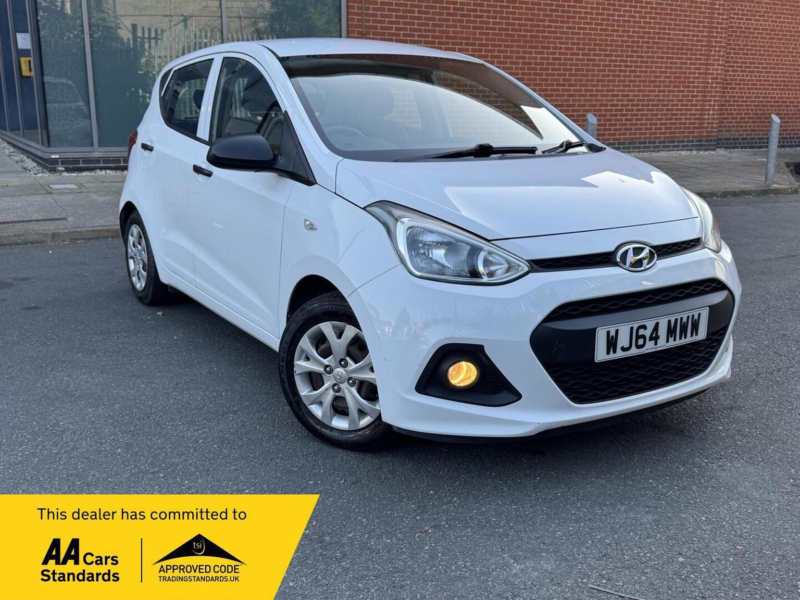 2014 Hyundai I10 1.0 S Euro 5 5dr in White — image 1
