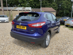 2016 Nissan Qashqai 1.5 Dci Acenta in Blue — image 3
