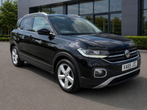 2020 Volkswagen T-Cross 1.0 Tsi Sel Euro 6 (s/s) 5dr in Black — image 3