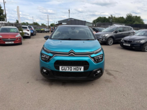 2020 Citroen C3 1.2 Puretech Flair Eat6 Euro 6 (s/s) 5dr in Blue — image 2