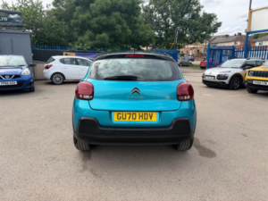2020 Citroen C3 1.2 Puretech Flair Eat6 Euro 6 (s/s) 5dr in Blue — image 5