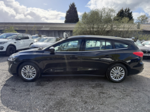 2021 Ford Focus 1.0 Focus Titanium Estate 1.0l Ecoboost 125ps Mhev Fwd 6 Speed Manual in Black — image 5